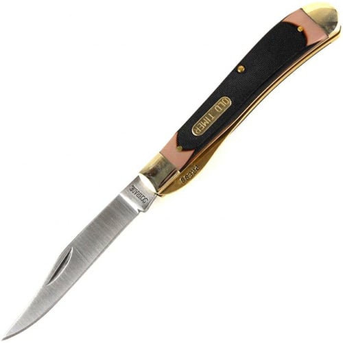 Old Timer 194OTCP Gunstock Trapper Lockblade Folding Pocket Knife | 044356207812
